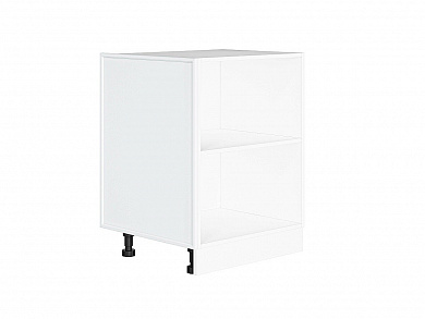 Фасад боковой Фрейм для нижнего шкафа 716*579*22 White Silk