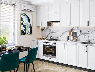 Сканди-03 2340*2600*600 White Silkwood