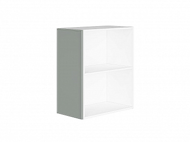 Фасад боковой Квадро для верхнего шкафа 716*315*19 Аквамарин