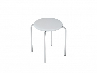 Табурет CHICO (SL1) 455*335*335 V White