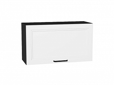 Шкаф верхний горизонтальный Нео 458*800*320 White Silk / Graphite