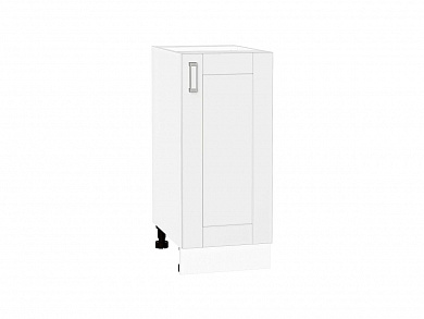 Шкаф нижний с 1-ой дверцей Лофт 816*350*480 White Silk / Белый