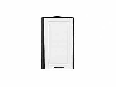 Шкаф верхний торцевой Дублин 716*300*304 Special White / Graphite