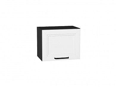 Шкаф верхний горизонтальный Нео 358*450*320 White Silk / Graphite