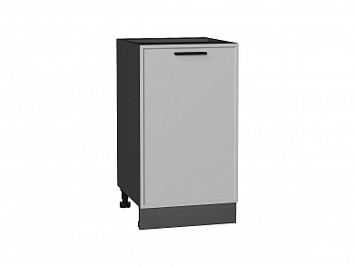 Шкаф нижний с 1-ой дверцей Фрейм 816*450*484 Grey Silk / Graphite