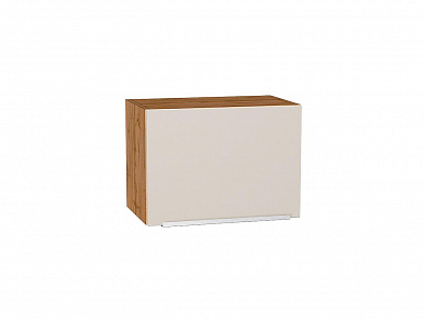 Шкаф верхний горизонтальный Фьюжн 358*500*320 Cream Silk / Дуб Вотан