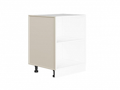 Фасад боковой Фрейм для нижнего шкафа 716*579*22 Cream Silk