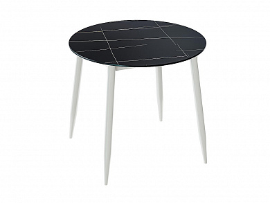Стол Uni-Form-R.2B 800*800*750 SGrey/Black Matt Laurent