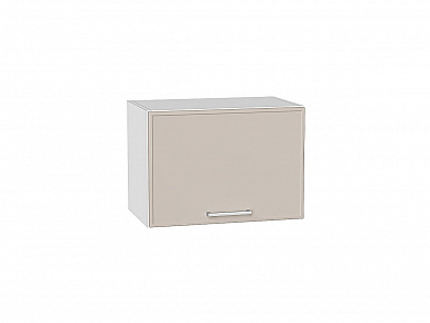 Шкаф верхний горизонтальный Квадро 358*500*321 Кашемир / Белый