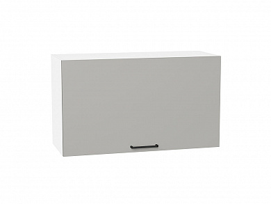 Шкаф верхний горизонтальный Флэт 458*800*318 Light Grey In 2S / Белый