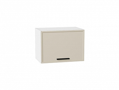 Шкаф верхний горизонтальный Фрейм 358*500*324 Cream Silk / Белый
