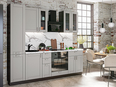 Лофт-02 2140*2400*600 Grey Silk