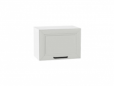 Шкаф верхний горизонтальный Нео 358*500*320 Grey Silk / Белый