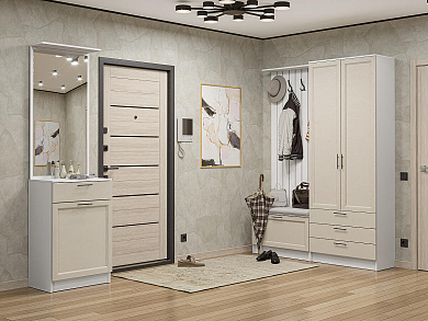 Стиль-04 2110*2200*380 Cream Silkwood