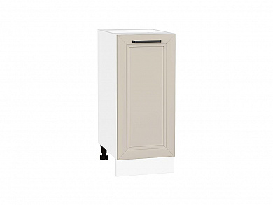 Шкаф нижний с 1-ой дверцей Нео 816*350*480 Cream Silk / Белый