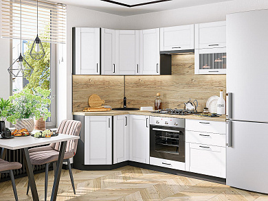 Лофт-03 2140*1200/2200*600 White Silk