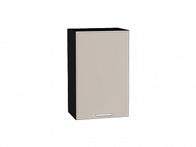 Шкаф верхний с 1-ой дверцей Квадро 716*450*321 Кашемир / Graphite