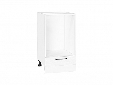 Шкаф нижний под духовку Сканди 816*450*476 White Silkwood / Белый