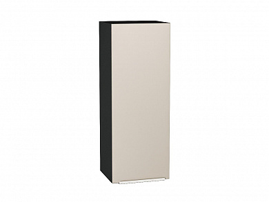 Шкаф верхний с 1-ой дверцей Фьюжн 920*350*320 Cream Silk / Graphite