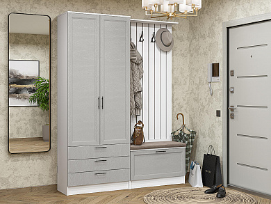 Стиль-03 2110*1600*380 Grey Silkwood
