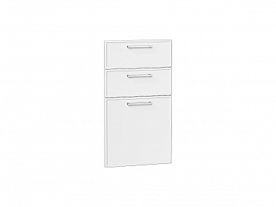 Комплект фасадов Квадро для каркаса Ф-23 Н403 702*396*19 Белый