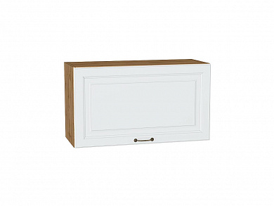 Шкаф верхний горизонтальный Ницца 458*800*318 Белый / Дуб Вотан