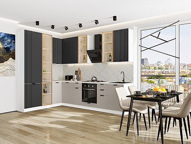 Евро Лайн-07 2340*2000/3000*600 Антрацит/Агат