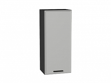 Шкаф верхний с 1-ой дверцей Фрейм 920*400*324 Grey Silk / Graphite