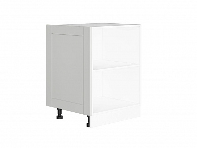 Фасад боковой Лофт для нижнего шкафа 716*573*18 Grey Silk