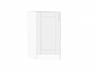 Шкаф нижний торцевой Лофт 816*296*554 White Silk / Белый