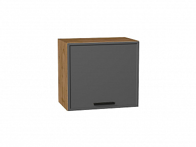 Шкаф верхний горизонтальный Фрейм 458*500*324 Stormy Silk / Дуб Вотан