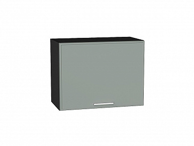 Шкаф верхний горизонтальный Квадро 458*600*321 Аквамарин / Graphite