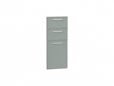 Комплект фасадов Квадро для каркаса Ф-13 Н303 702*296*19 Аквамарин