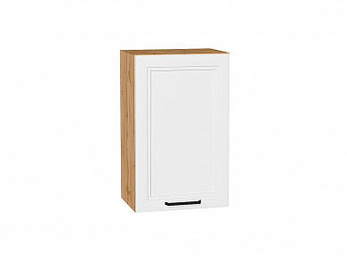 Шкаф верхний с 1-ой дверцей Нео 716*450*320 White Silk / Дуб Вотан