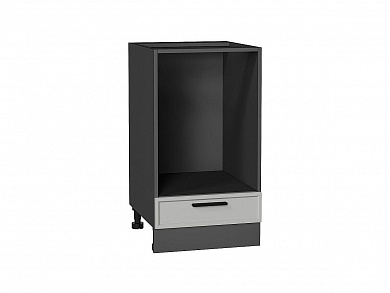Шкаф нижний под духовку Фрейм 816*450*480 Grey Silk / Graphite
