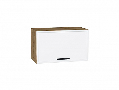 Шкаф верхний горизонтальный Фрейм 358*600*324 White Silk / Дуб Вотан