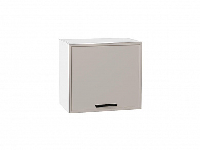 Шкаф верхний горизонтальный Фрейм 458*500*324 Clay Silk / Белый