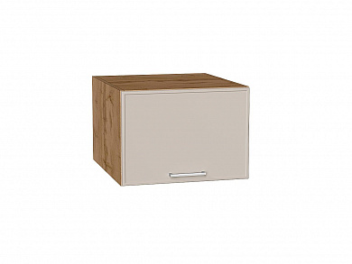 Шкаф верхний горизонтальный глубокий Квадро 358*500*577 Кашемир / Дуб Вотан