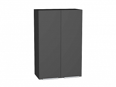 Шкаф верхний с 2-мя дверцами Фьюжн 920*600*320 Stormy Silk / Graphite