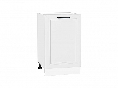 Шкаф нижний с 1-ой дверцей Нео 816*500*480 White Silk / Белый