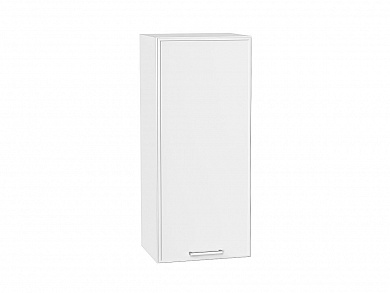 Шкаф верхний с 1-ой дверцей Квадро 920*400*321 Белый / Белый