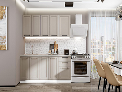 Нео-01 2140*1600*600 Clay Silk