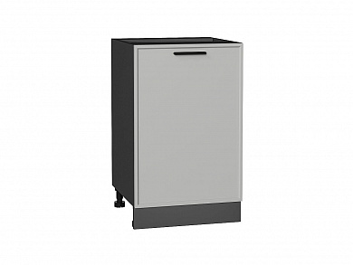 Шкаф нижний с 1-ой дверцей Фрейм 816*500*484 Grey Silk / Graphite
