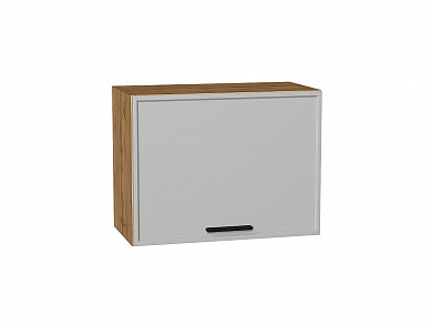 Шкаф верхний горизонтальный Фрейм 458*600*324 Grey Silk / Дуб Вотан
