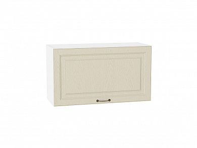 Шкаф верхний горизонтальный Ницца 458*800*318 Дуб крем / Белый