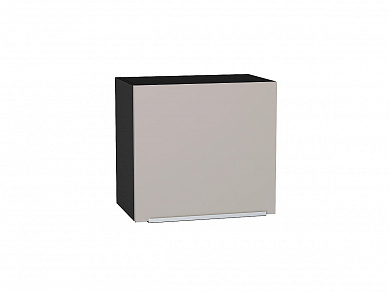 Шкаф верхний горизонтальный Фьюжн 458*500*318 Clay Silk / Graphite