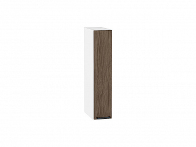 Шкаф верхний бутылочница Флэт 716*150*318 Brown Casella Oak 2S / Белый