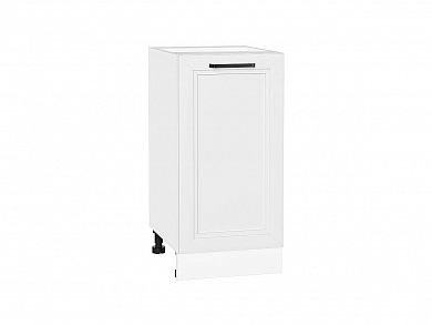 Шкаф нижний с 1-ой дверцей Нео 816*400*480 White Silk / Белый