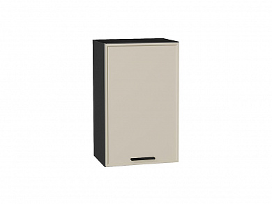 Шкаф верхний с 1-ой дверцей Фрейм 716*450*324 Cream Silk / Graphite