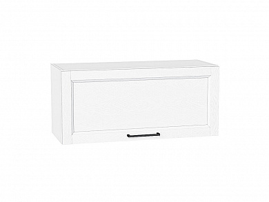 Шкаф верхний горизонтальный Сканди 358*800*320 White Silkwood / Белый